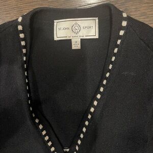 St. John knit cardigan size P (Small)